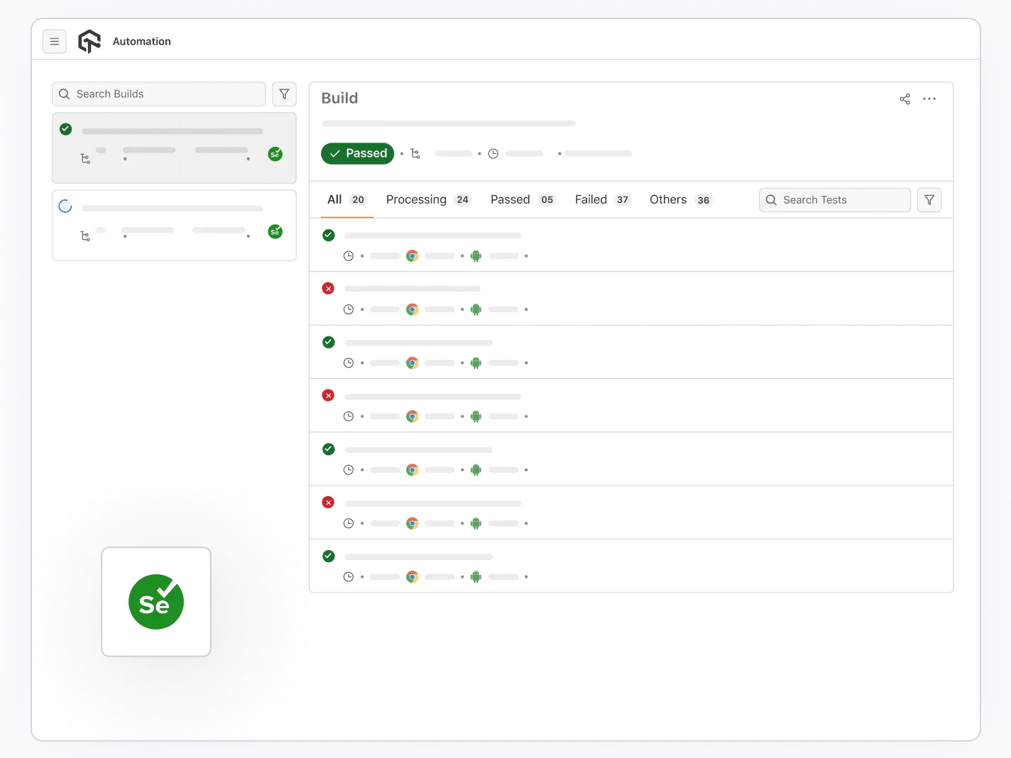 Selenium Test Execution